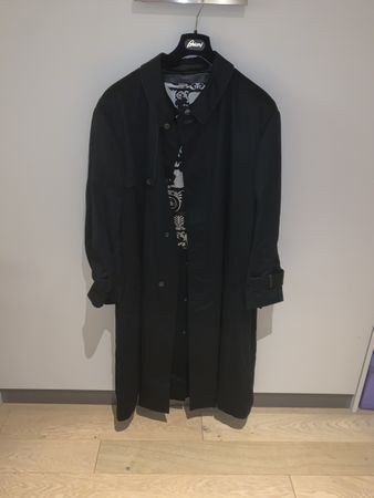 Brioni manteau noir cachemire