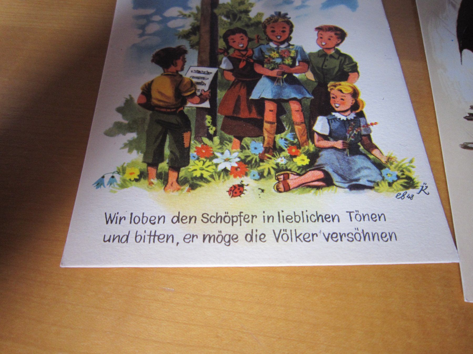 Cartoline postali: No 10 Schöne antike Postkarten Thema Kinder Kitsch – Usato da Gordola venduto da Polentaefung 1
