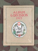 Album 6. Division 1915, mit Widmung