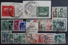 Deutsches Reich ex. Kat. 608-684 gest. 1936/38