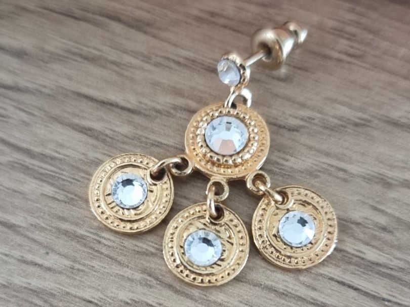 Orecchini pendenti & Orecchini a lobo: GAS Bijoux Ohrringe,vergoldet,emailliert – Nuovo (secondo la descrizione) da spiez venduto da ram014 2