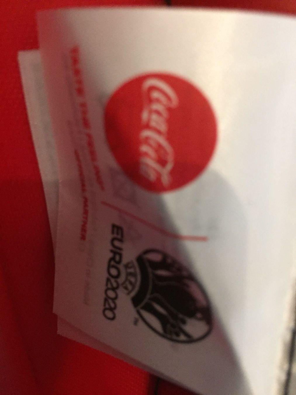 Coca-Cola Taschen: Drybag  Coca-Cola Euro 2020 Design – Neu und originalverpackt aus Auenstein von massey01 1