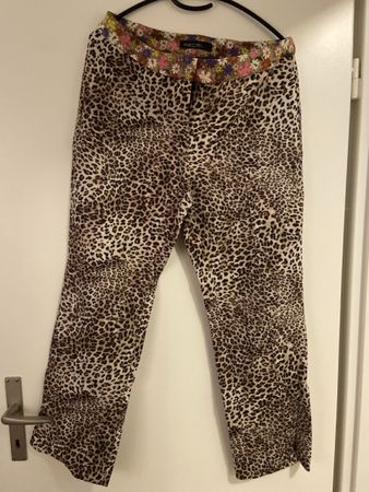 Marc Cain Hose, Gr. N4, Gr 40,Leoprint,Top Zustand,Damenmode