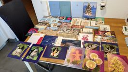 Neujahrskarten-Sammlung Schweiz 1970-2012 + 1965 und 1968