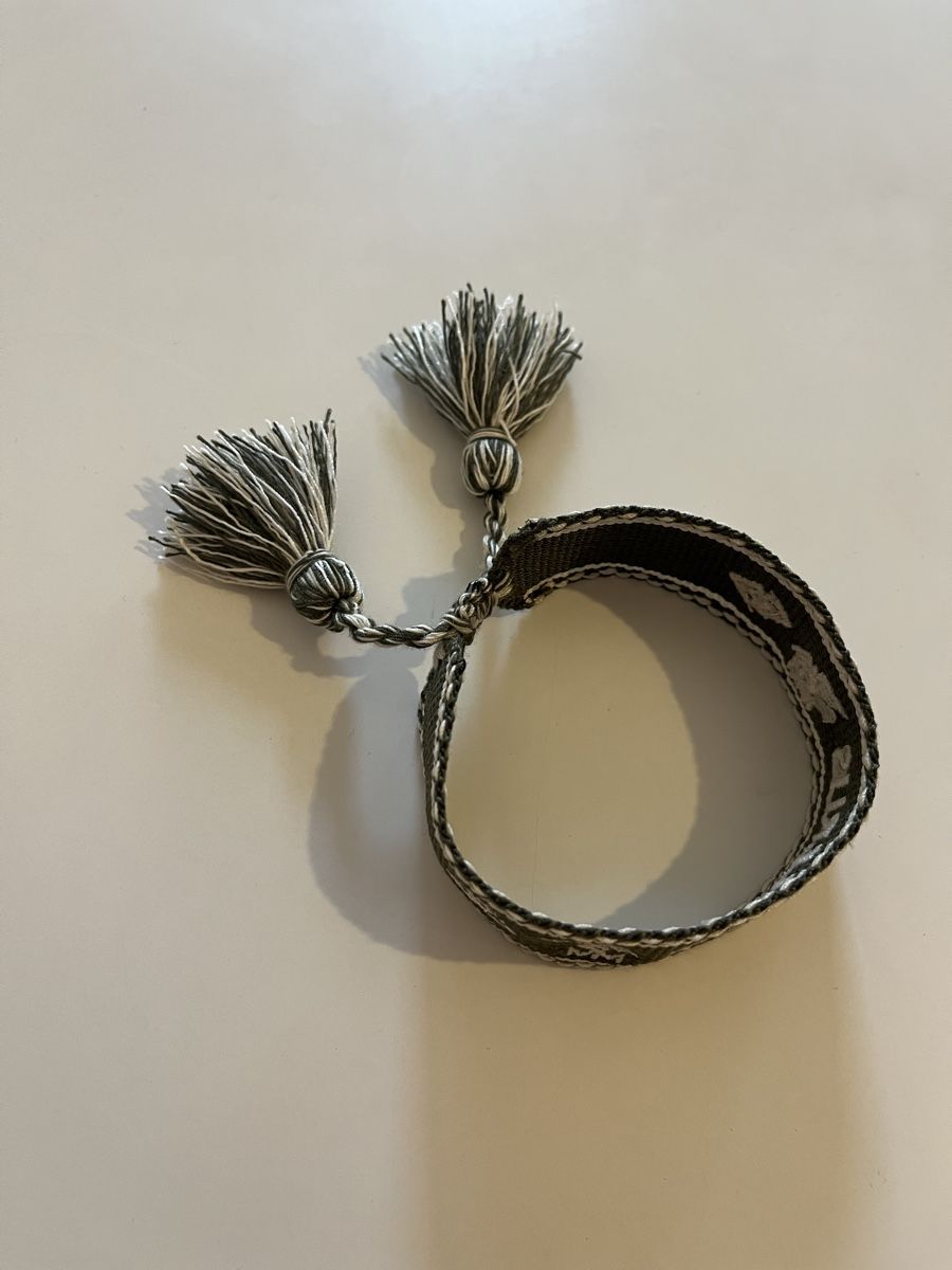 Armbänder & -reifen: Mollerus Armband, olivgrün/beige – Gebraucht aus Zürich von vintage_for_you 2
