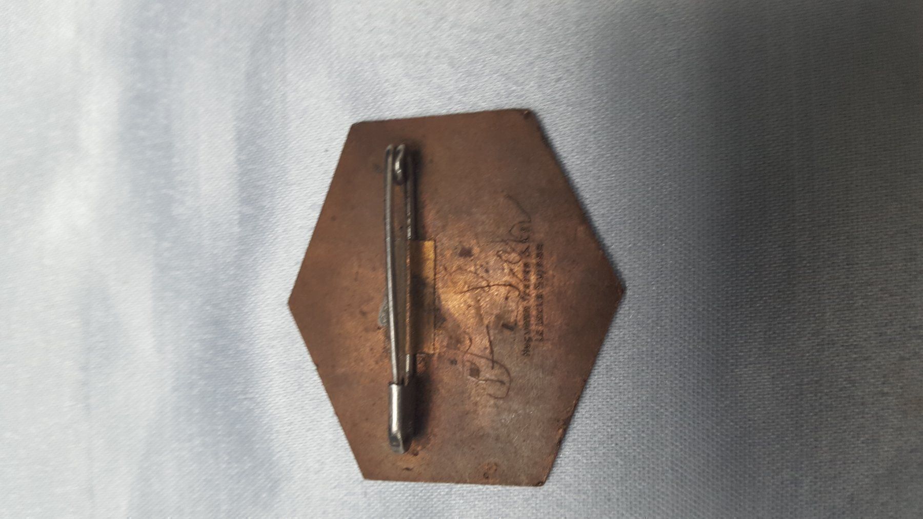 Medaillen: Basler Fasnachtsplakette 1930 – Gebraucht aus Reinach von 3Guggerli 2