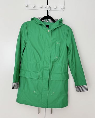 Regenjacke grün Grösse 32