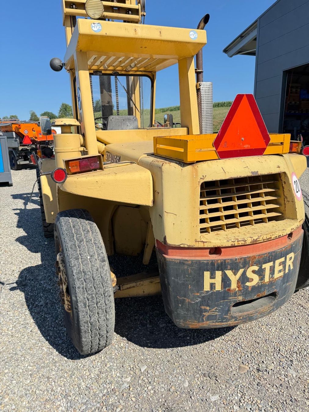 Gabelstapler & Hubwagen: Stapler Hyster 8t – Gebraucht aus Wittenbach von HofstetterMechanik 3