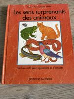 Livre actif - les sens surprenants des animaux - 1990