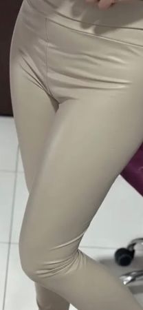 Kunstleder PU Leggings Grösse L