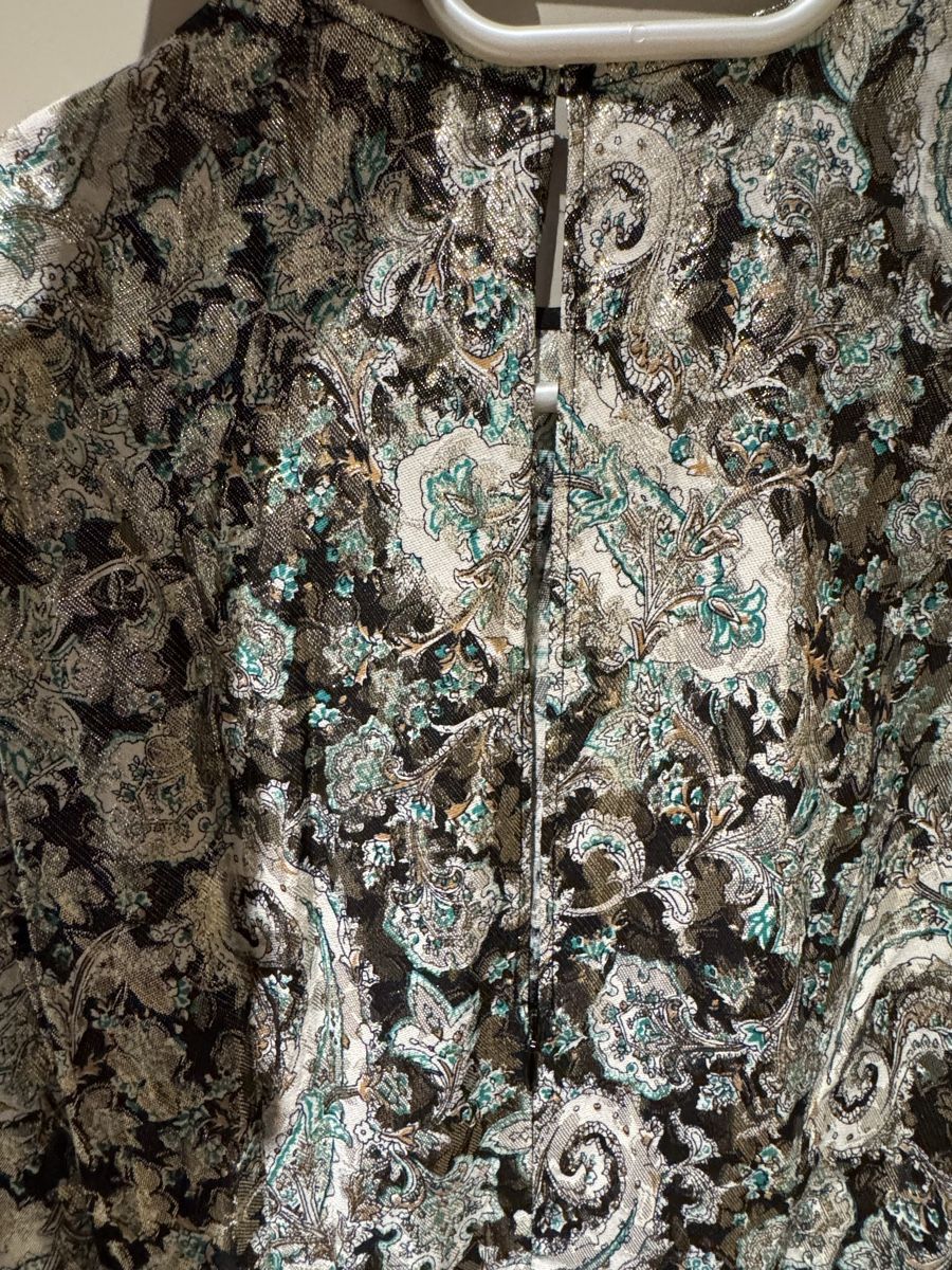 Sandro Kleider: Robe Sandro Paris, taille 38, motif paisley – Neu (gemäss Beschreibung) aus Vandoeuvres von Zoccoli11 6