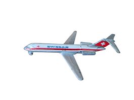 Flugzeug Modell Swissair DC9 Schuco