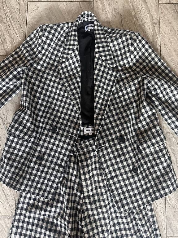 Costumes, combinaisons de sport et fonctionnelles: Rita Row Medium Wool Blend Checkered Suit – D'occasion à Zürich par Aes_1290 1