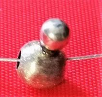 Halskette mit 2 Kügeli Silber (S2)