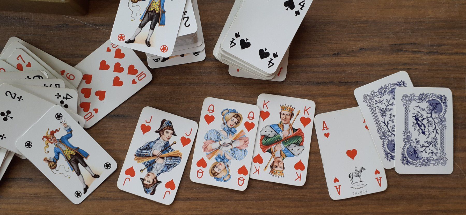 Giochi: Spielkarten Mini Patience Piatnik – Usato da Mörschwil venduto da antiksalon21 1