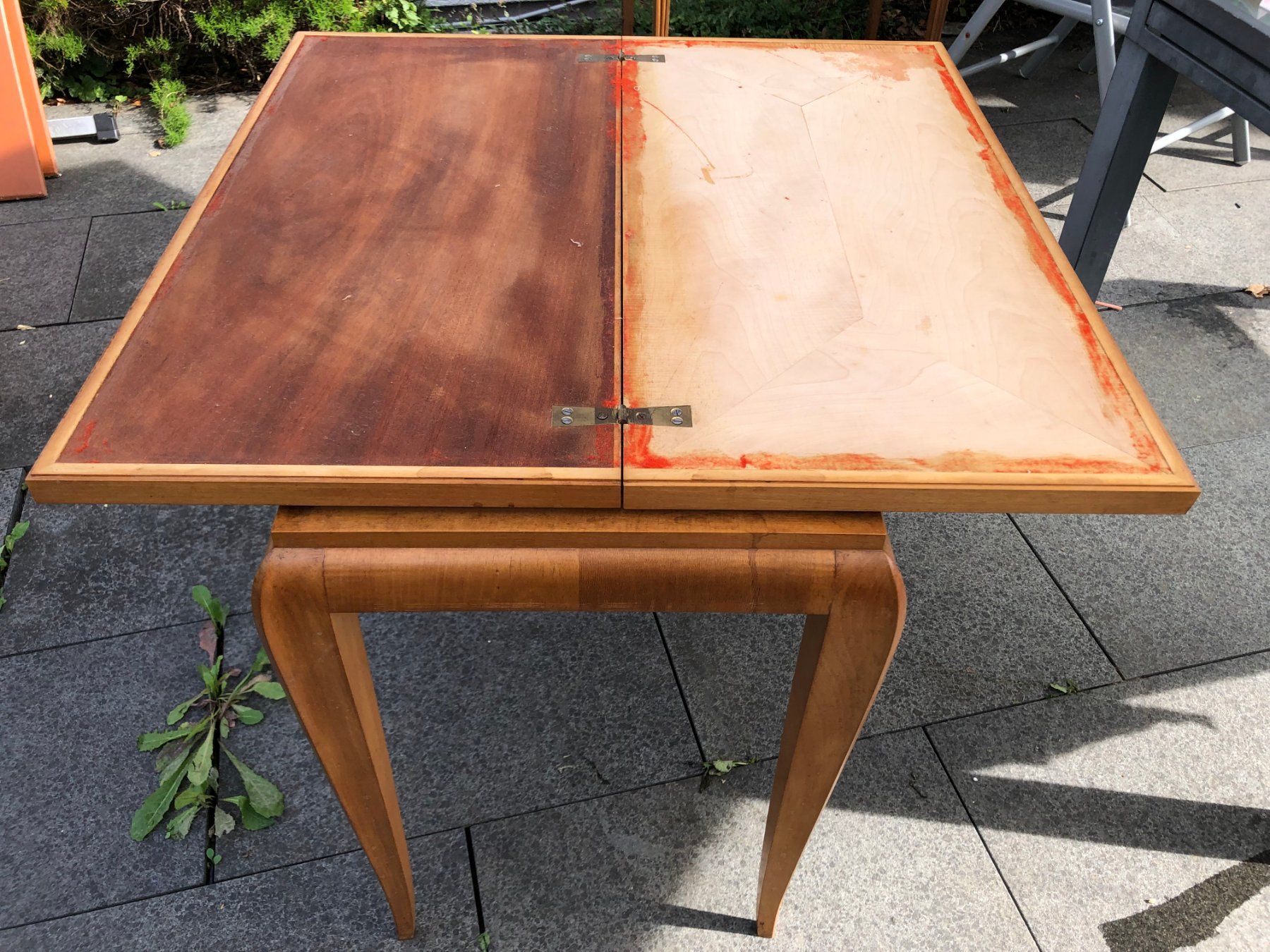 Tische: table de jeu 1935 éxécutée par PAM – Gebraucht aus Goldach von Ady49 2