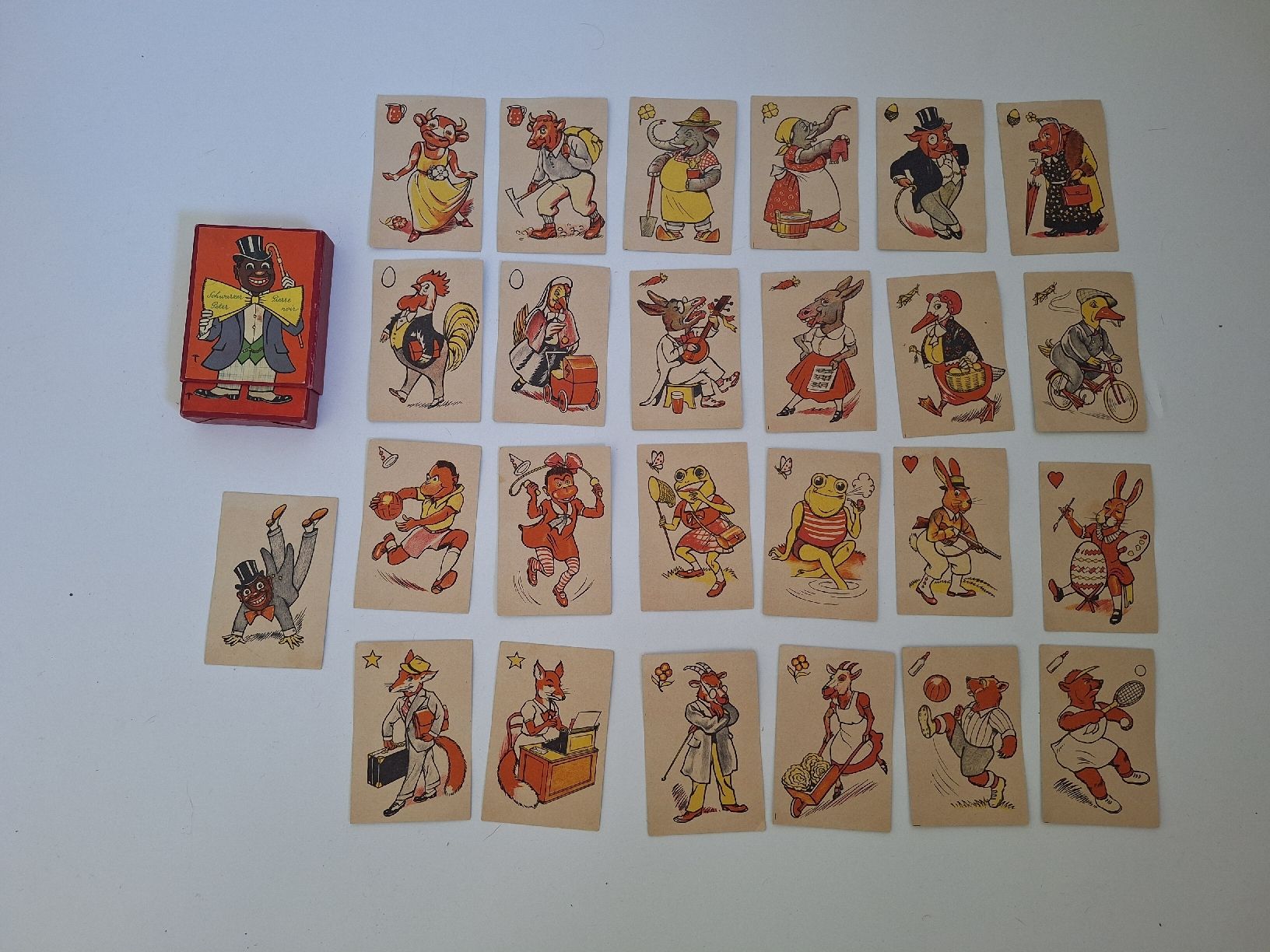 Giochi: Schwarzer Peter, vintage – Nuovo (secondo la descrizione) da Künten venduto da Dfog 1