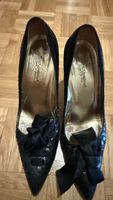 Dolce & Gabbana Pumps schwarz Schlangenleder Grösse 39