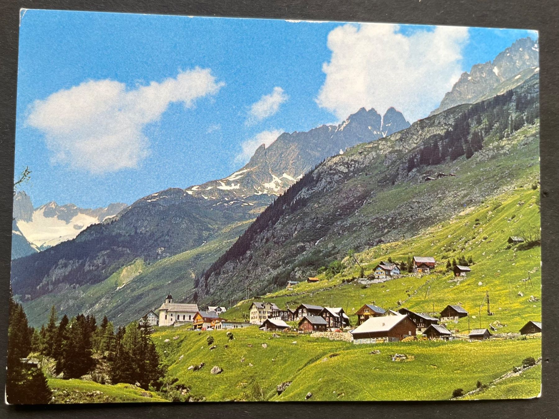 Cartoline postali: Meien/,Sustengarage und Handlung Siegfried Imhof – Usato da Ostermundigen venduto da DaxKarten-75