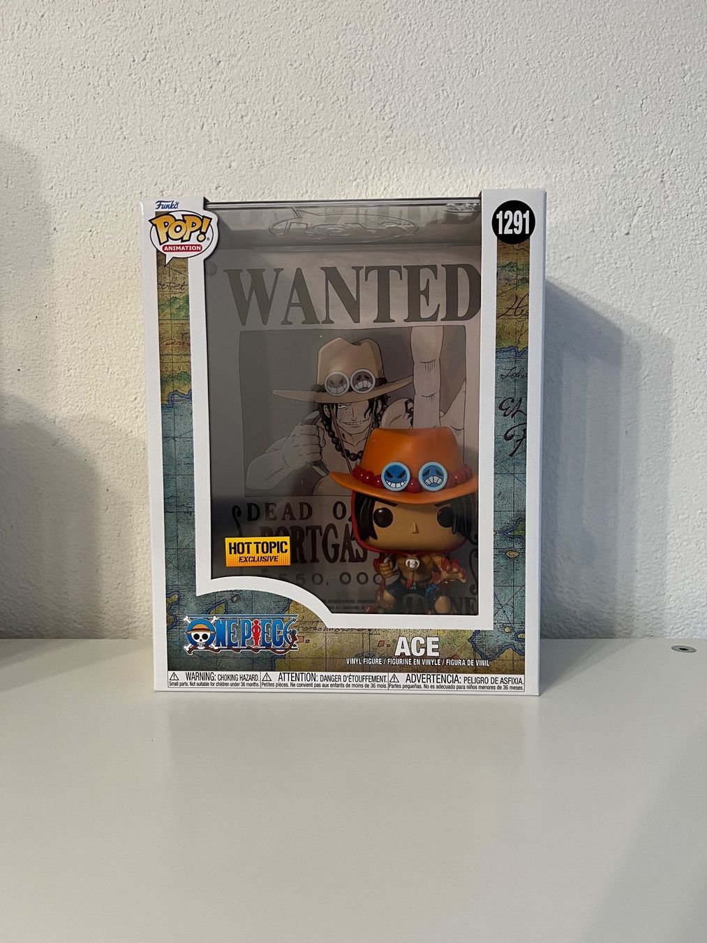Funko Statuette: Funko ACE Wanted Cover - One Piece – Nuovo e nell'imballaggio originale da Winterthur venduto da Fischinho