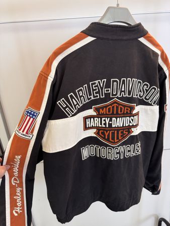 Harley-Davidson Prestige Colorblock Baumwoll-Jacke Herren XL