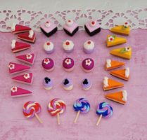 Magnetli aus Fimo, handarbeit,  (1,5cm-3cm)