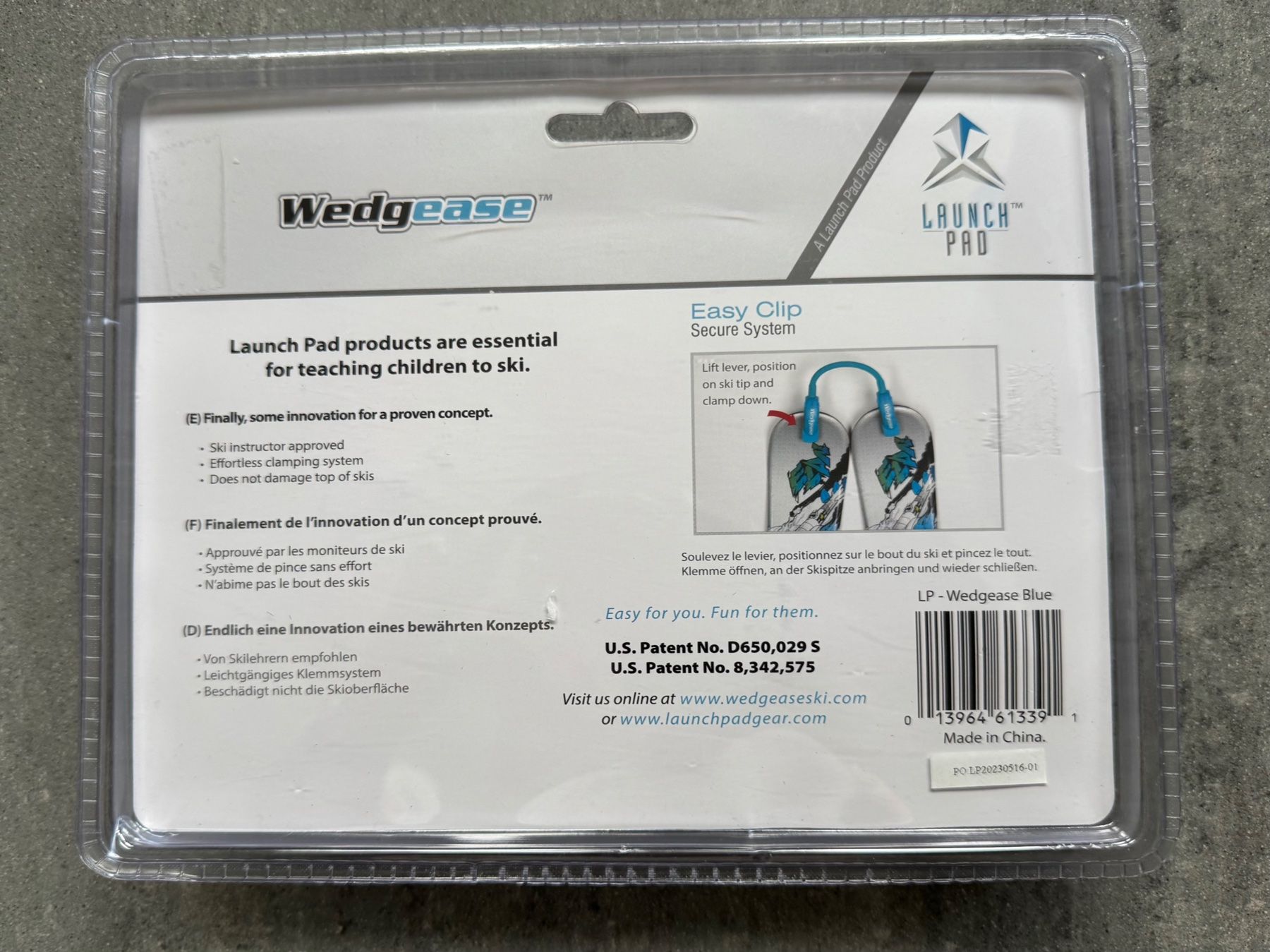 Attacchi: Neue Launch Pad Wedgease - Ski Halterung - Kinder – Nuovo e nell'imballaggio originale da Zürich venduto da Alot16 4