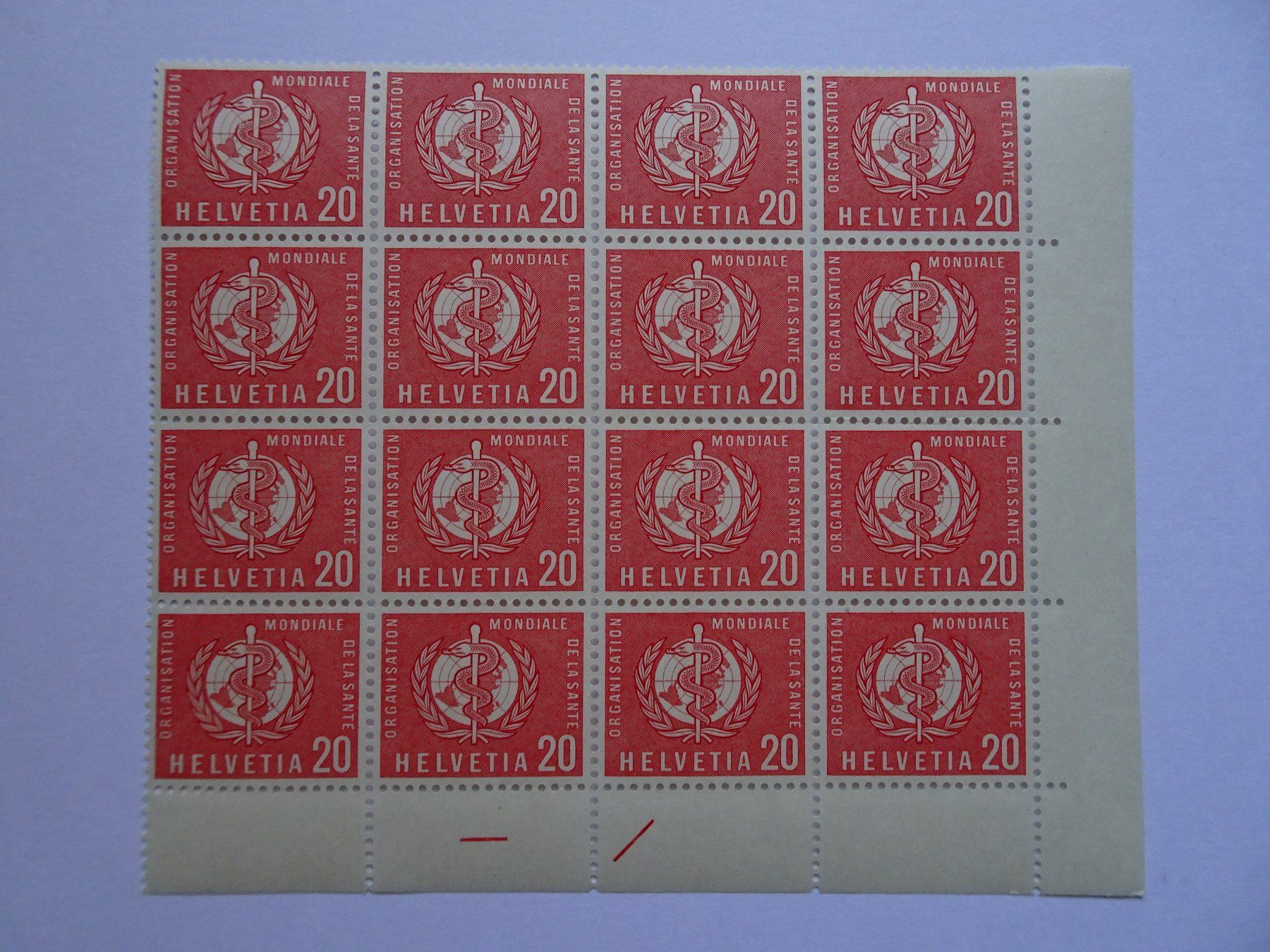 Alle Briefmarken: OMS 1957** – Neu (gemäss Beschreibung) aus Aadorf von Chnorli-Furz