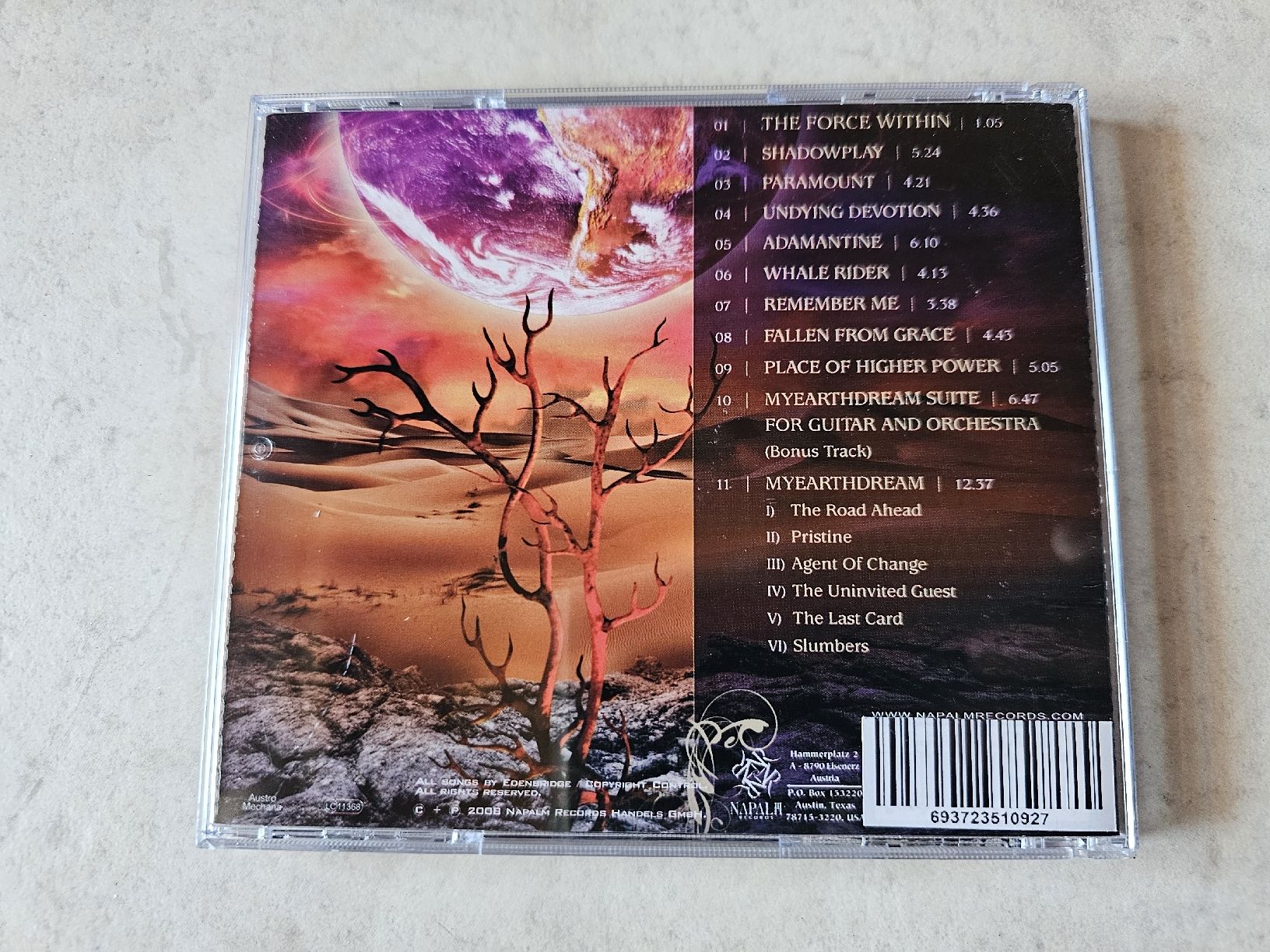 CD: Edenbridge  -  My Earth Dream – Usato da Schneisingen venduto da backstore24 1