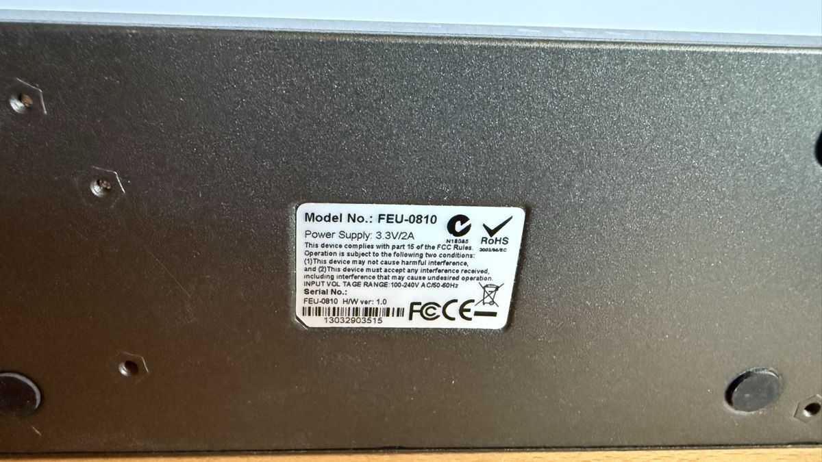 Hub & Switch: Ethernet Switch LevelOne FEU-0810 8-Port gebraucht – Usato da Mamishaus venduto da Alf00 1