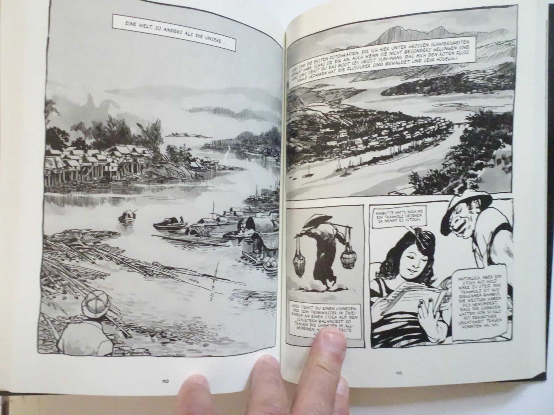 Fumetti: Die Eisenbahn über den Wolken, Li Kunwu, – Usato da Schönenwerd venduto da schnitzunddrunter 4
