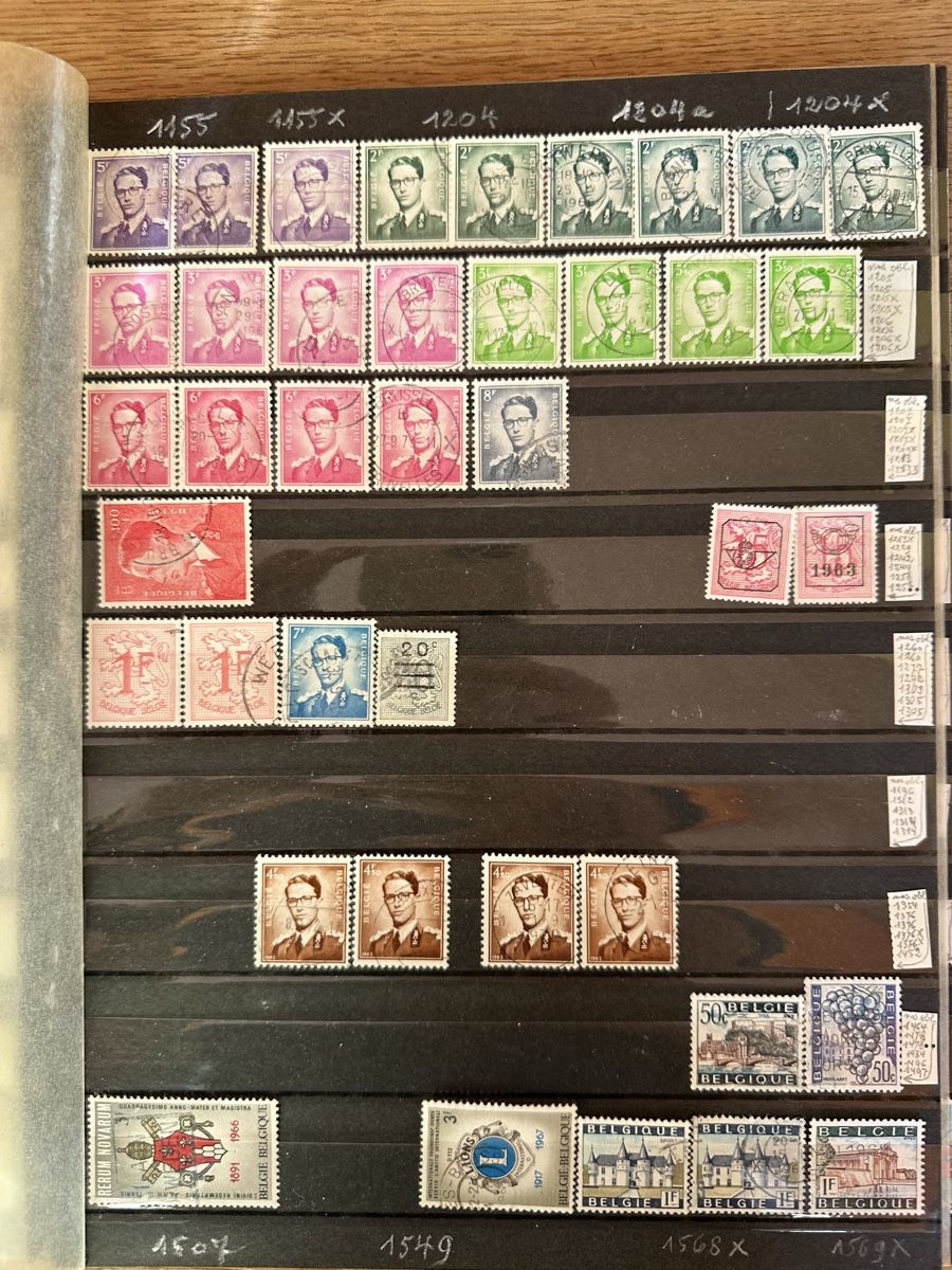 Tutti i francobolli: Belgien - schöne Sammlung – Usato da Schmitten / FR venduto da Samsara169 4