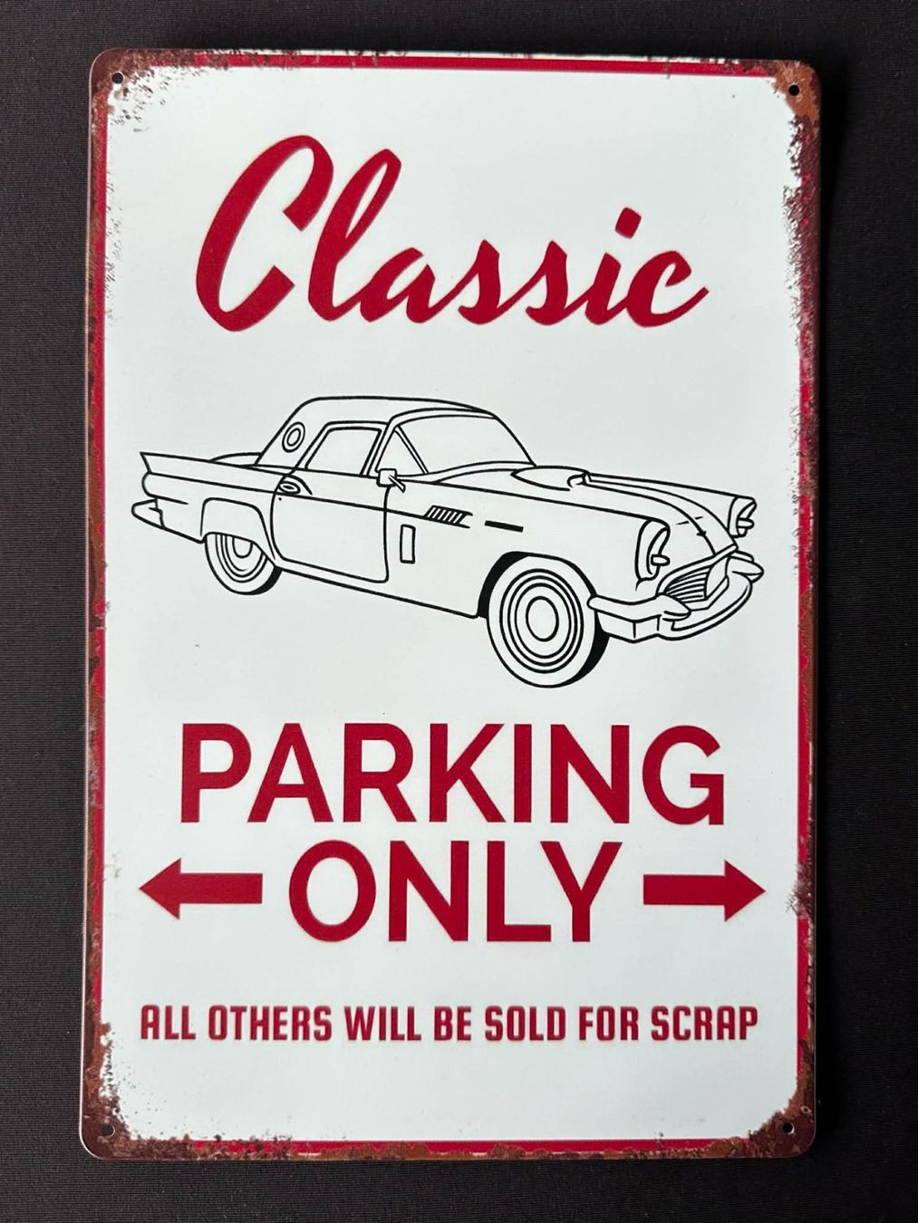 Ford Schilder: Blechschild Classic Parking Only – Gebraucht aus Ried-Brig von V8_Andy