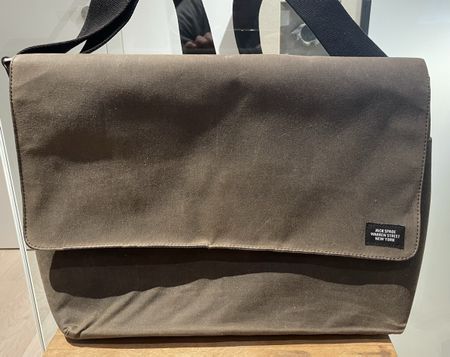 Jack Spade Waxwear Canvas Messenger Bag