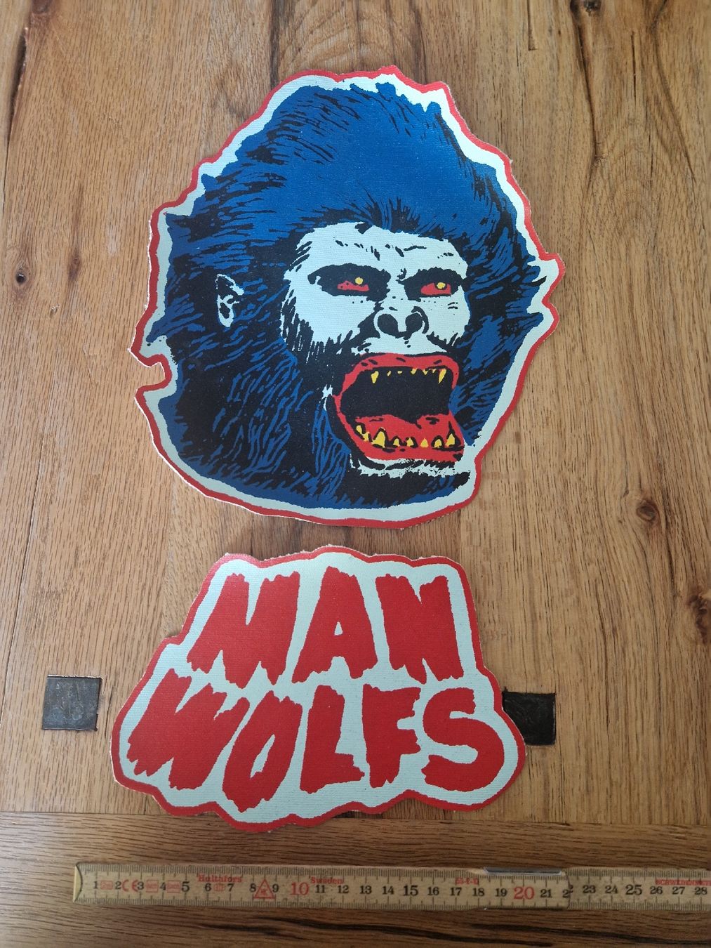 Plaketten & Abzeichen: Man Wolfs Badges – Neu (gemäss Beschreibung) aus Basel von AvideZa