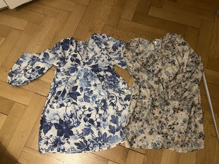 Sommer Kleid Set , Blumenmuster, Grösse XS - Neuwertig!