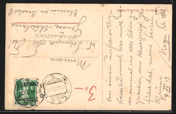 Cartoline postali: AK Olten, Ortsansicht mit der Aarbrücke – Usato da Berlin venduto da bartko-reher 1