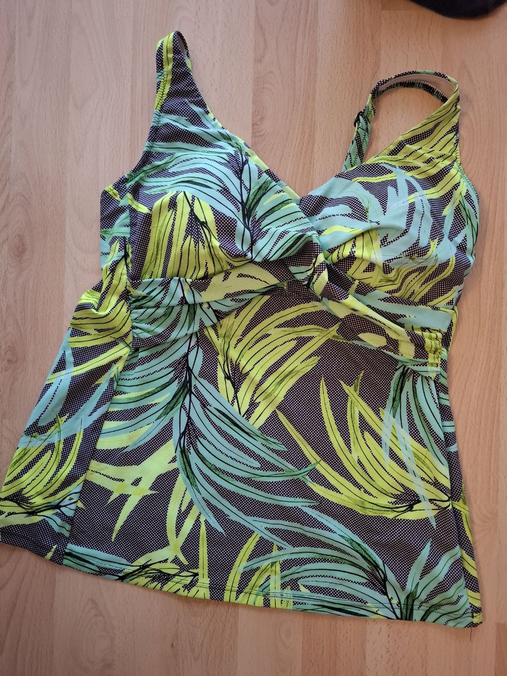 Costumi da bagno & Bikini: Charmline Tankini Gr. 42 Palmenmuster Cup D – Usato da Gross venduto da Mila_mani