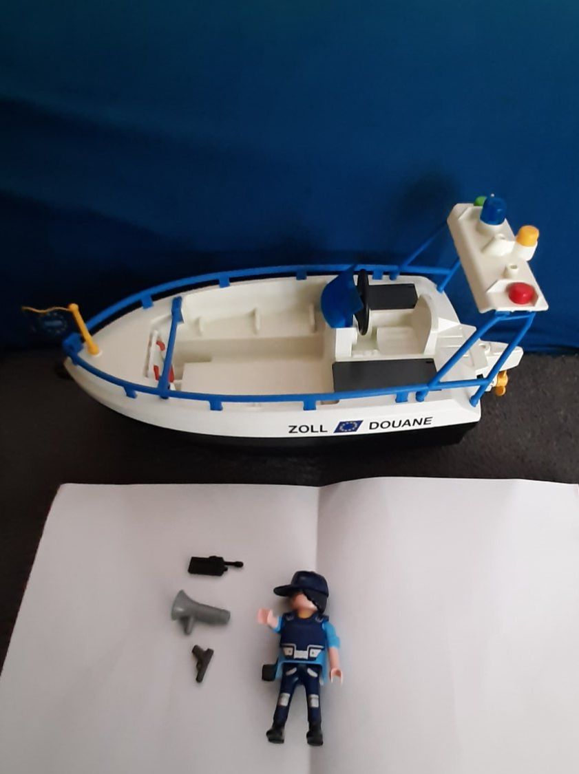 Statuette: Playmobil Zoll Boot. – Usato da Breitenbach venduto da mvd_2brc 1