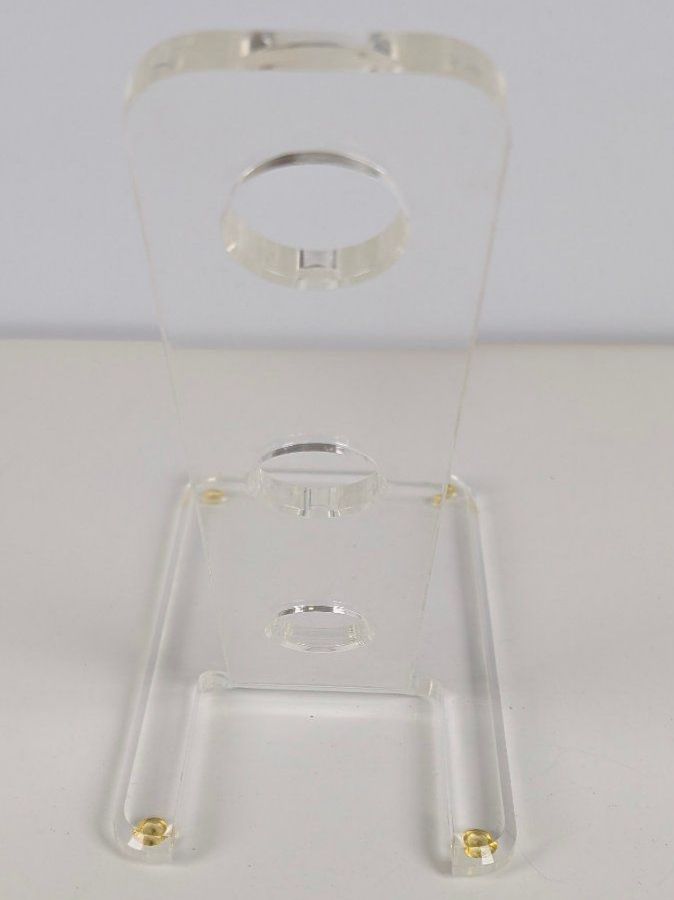 Supporti a parete: Weinhalter aus Acrylglas – Usato da Wettingen venduto da Wendemarket 4