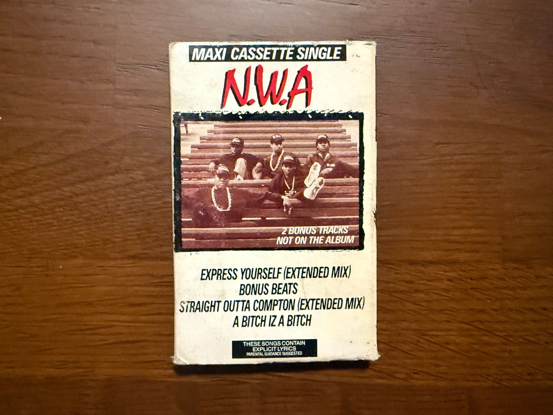 Musicassette: Cassette N.W.A Express Yourself 1989 Original – Usato da Delémont venduto da cpop