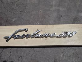 Ford Fairlane 500 Schriftzug