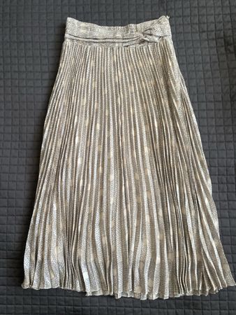Jupe plissée BS& H doubléebTaille 36 Beige État Excellent