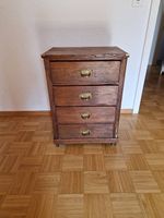 Petite commode / Chiffonnier vintage en bois 54x40x76 cm