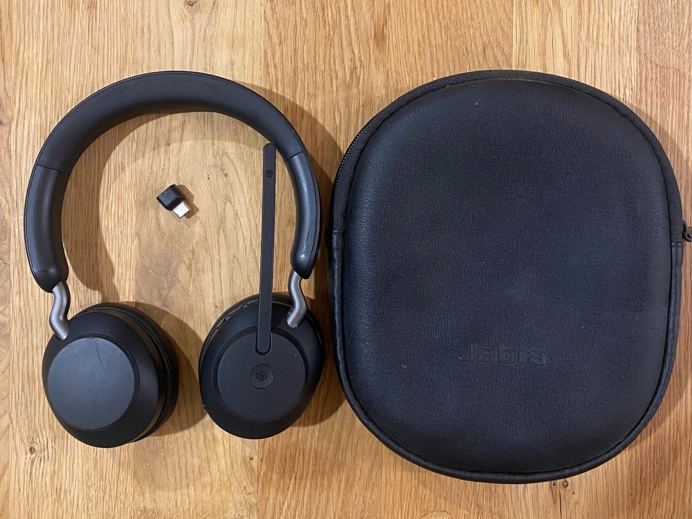 Jabra Cuffie: Jabra Evolve 75 Wireless Headset ANC inkl. Case & USB-Dongle – Usato da Zürich venduto da pau_5rhr