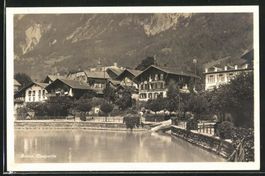 Brienz, Quaipartie, gelaufen 1931