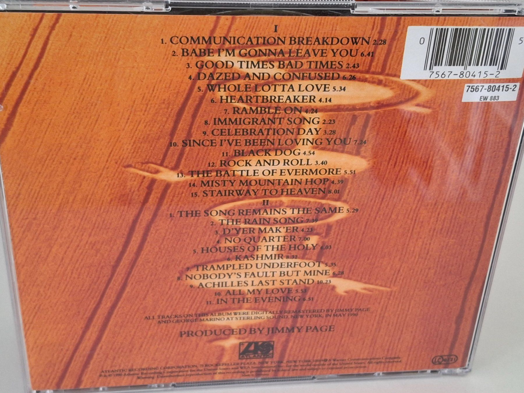 CDs: CD Led Zeppelin -  Remasters – D'occasion à Aarberg par Jackup1 1