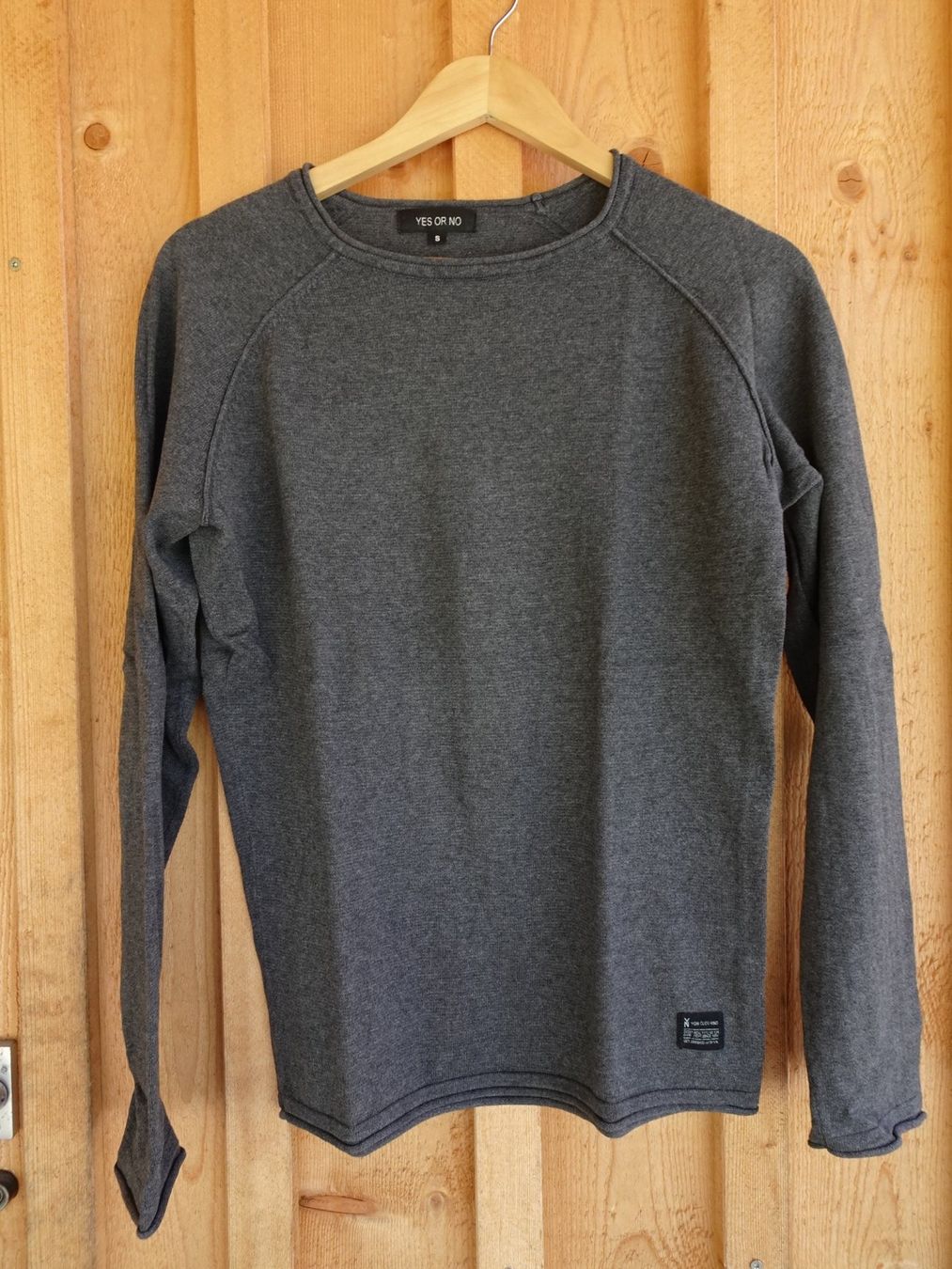 Maglioni & Felpe: Herren Pullover Yes or No dunkelgrau Gr. S - Ri22.12 – Usato da Küssnacht am Rigi venduto da Good4Deckeli
