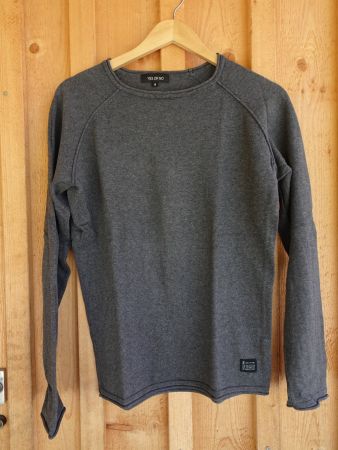 Herren Pullover Yes or No dunkelgrau Gr. S - Ri22.12