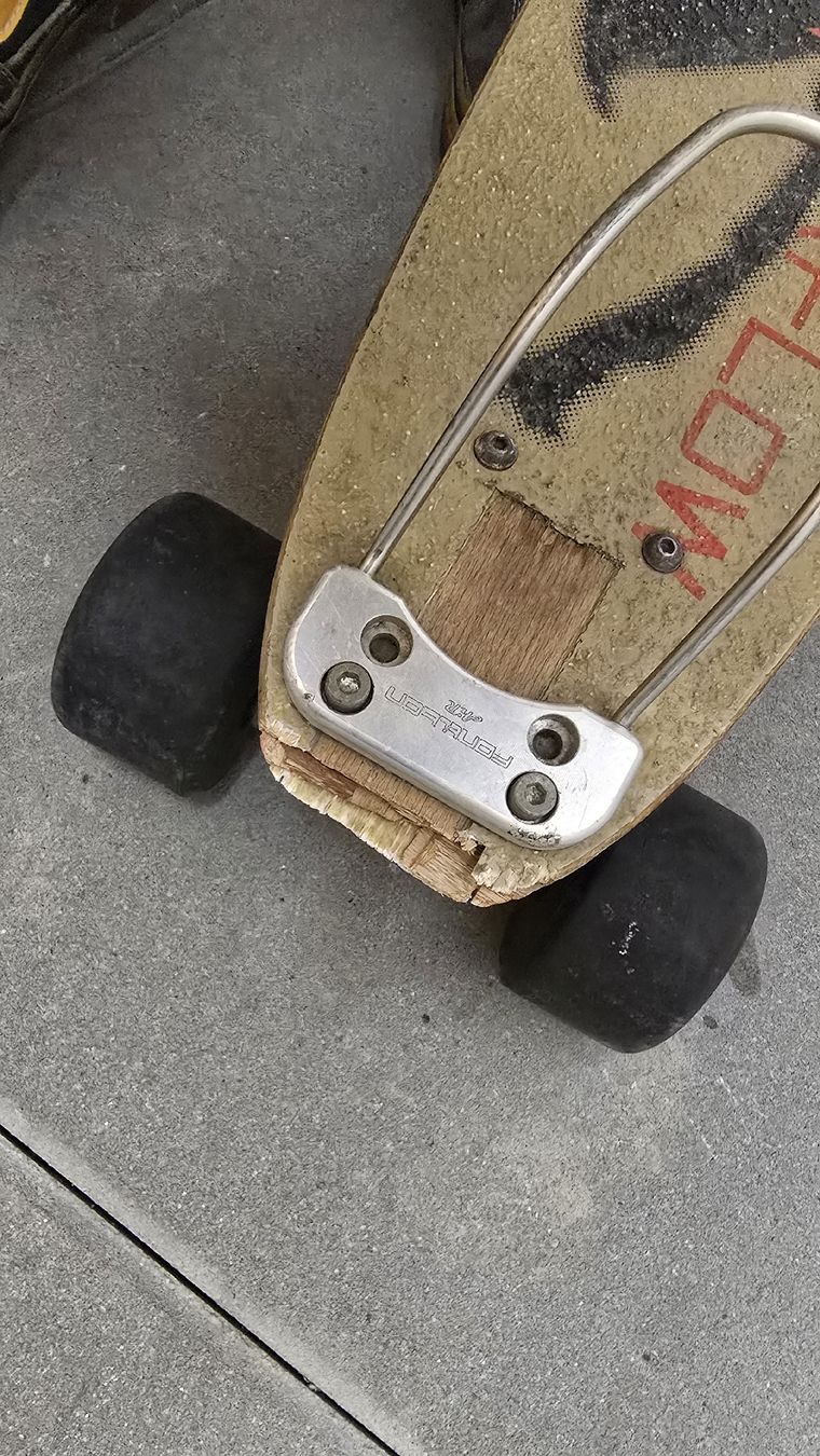 Skateboards: Vintage Airflow Skateboard, slalom - flex deck marks  – Usato da Zürich venduto da hea_sxv7 4